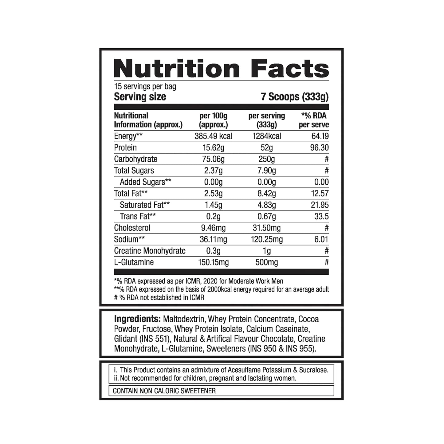 Labrada Muscle Mass Gainer 5kg (11 lb)