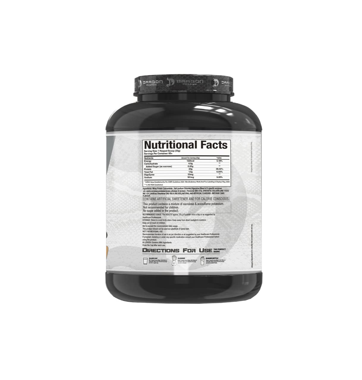DRAGON PHARMA WheyPhorm Classic  - 4.4lbs